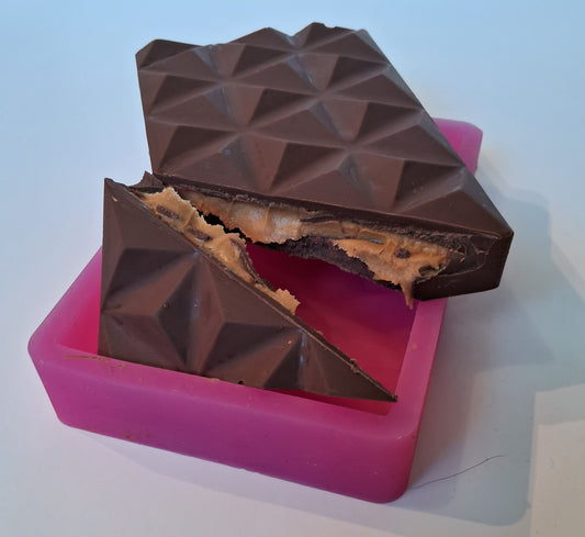 Thick Geometrick Chocolate Bar Mold